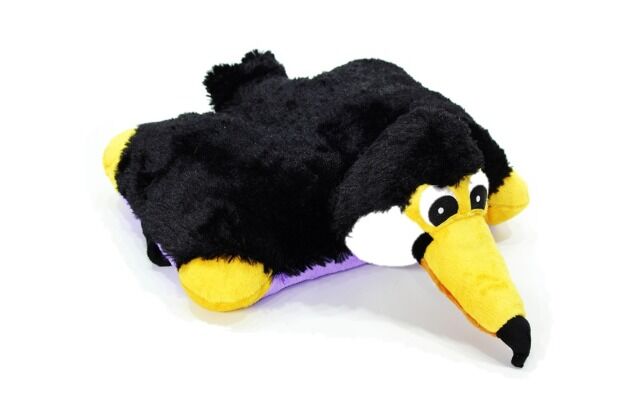 Ein Reise- und Kuschelkissen, das dir Geschichten erzählt! Tukan