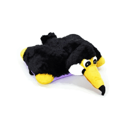 Ein Reise- und Kuschelkissen, das dir Geschichten erzählt! Tukan