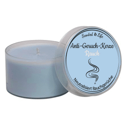 Scented Life - Anti-Geruch-Kerzen (Dose) Rauch