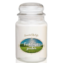 Scented Life Duftkerze im Glas (L) - Frühlingszauber