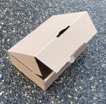 Maxibriefkarton E-Welle braun 160x110x50mm  