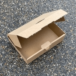 Maxibriefkarton E-Welle braun 180x130x45mm  