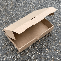 Maxibriefkarton E-Welle braun 240x160x45mm  