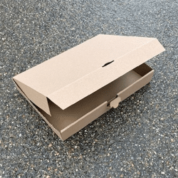 Maxibriefkarton E-Welle braun 350x250x50mm 