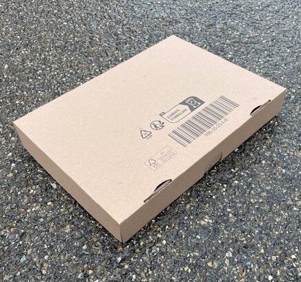 Maxibriefkarton E-Welle braun 350x250x50mm 