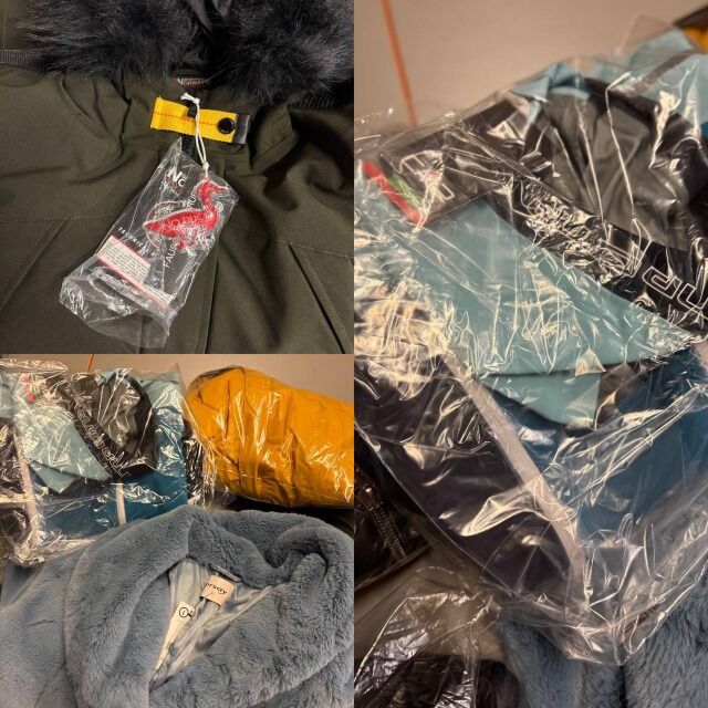 ab 20 € Wintermarkenjacken Mix Herren & Damen, Parkas, Daunenjacken, Mäntel, Größen 38–54, Original-Stock deutscher Marken