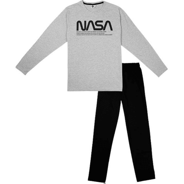 Herren Lizenz Pyjama lang Herrenmode Lizenzware Baumwolle Schlafanzug Nachtwäsche Schlafkleidug Schlafset Restposten Mix