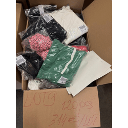 314 € Sommermix Markenbekleidung Damen & Herren, Lot 9 mit 120 Stk, nur 2,62 € pro Teil, Kundenrücksendungen, gemischte Größen