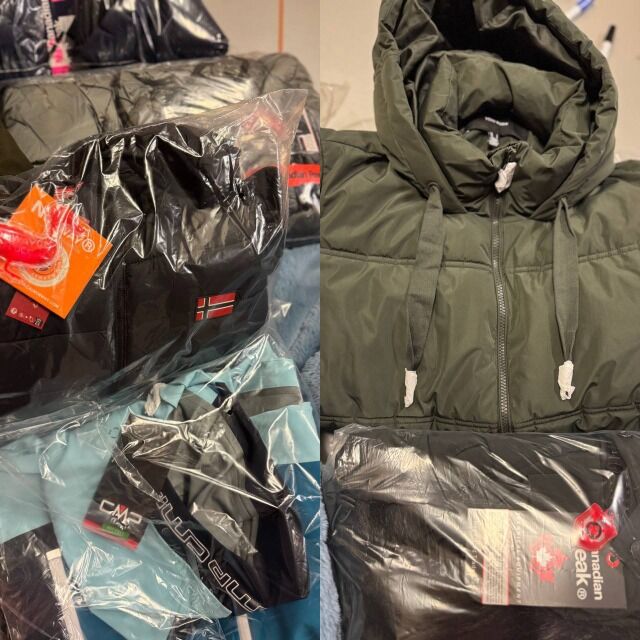20€ Winterjacken Mix Herren & Damen, Original deutscher Marken-Stock, Größen 38–54, Modelle Parka Daunen Mäntel, ab 200 Stück Lot 8