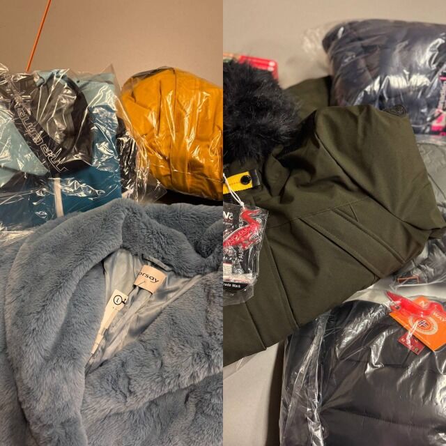 20€ Winterjacken Mix Herren & Damen, Original deutscher Marken-Stock, Größen 38–54, Modelle Parka Daunen Mäntel, ab 200 Stück Lot 8