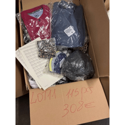 308 € Lot Nr.11 Sommer-Mix Markenbekleidung Damen & Herren 115 Stk, T-Shirts, Kleider, Hosen, Sportmode, Bademode, Unterwäsche