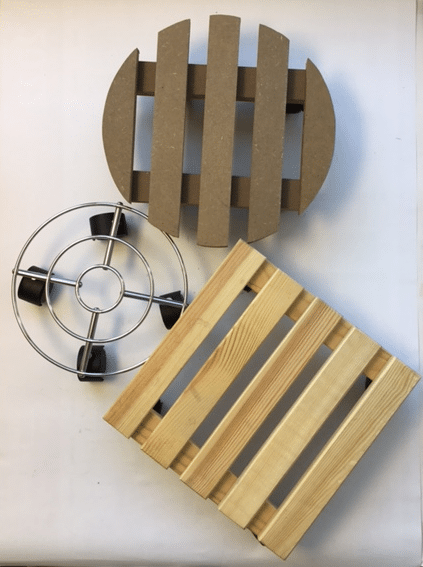 Blumenroller Pflanzenroller Rollbrett Untersetzer Multiroller