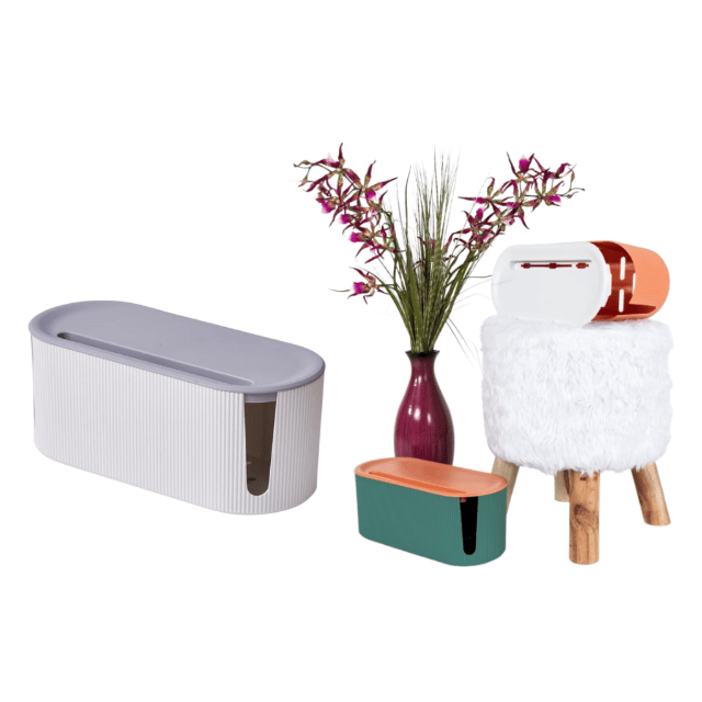 Cable box Cable organizer Box Cable storage box Cable management Cable sorter Storage Cable stash Remaining stock Mix
