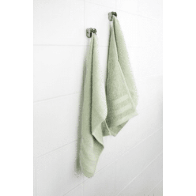 Handtuchhalter 2er Set Badezimmer Doppel Handtuchhaken Modern Bad-Accessoires Badzubehör Wandmontage Restposten