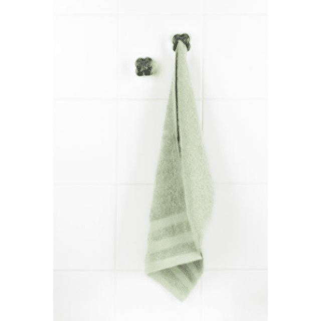 Handtuchhalter 2er Set Badezimmer Doppel Handtuchhaken Modern Bad-Accessoires Badzubehör Wandmontage Restposten