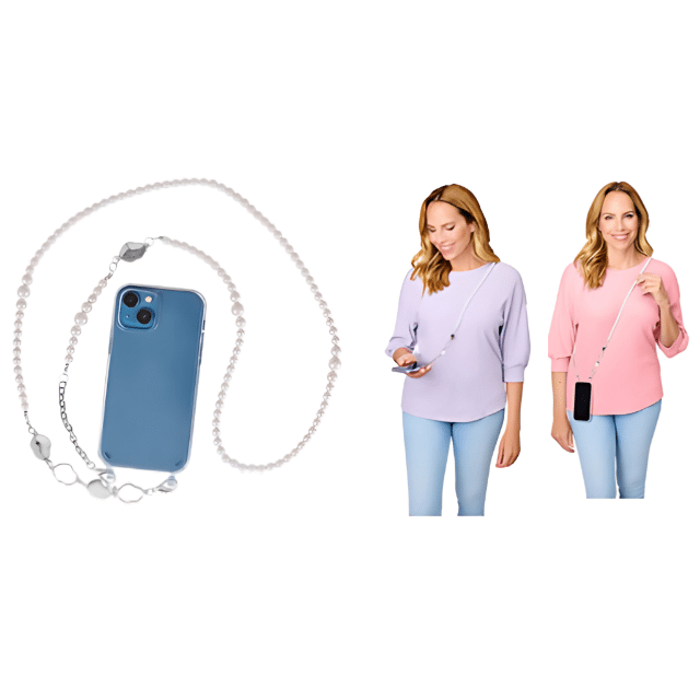Handy-Kette lang Umhängekette Smartphone Crossbody Handyband Lanyard Umhängeband Stylisches Handyzubehör Handykette Restposten