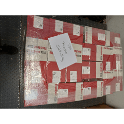 65 Paletten Fischer Schrauben, Textilien usw. 18.693,5 kg