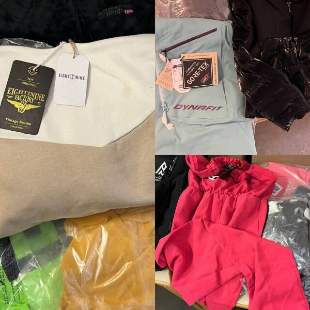 7,70 € / Stk. LOT Nr.1 Winter-Bestand Markenbekleidung Mix A/B Herren & Damen, Retouren, Boxen mit Top-Marken wie Nike, Adidas