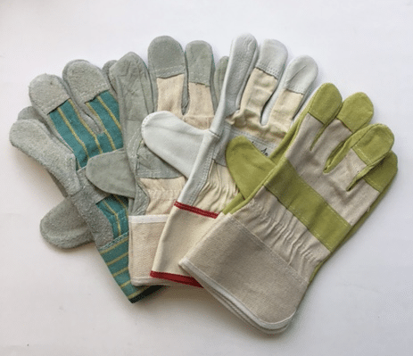 Arbeitshandschuh Handschuh Leder Spaltleder Stoff