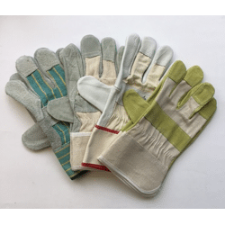 Arbeitshandschuh Handschuh Leder Spaltleder Stoff