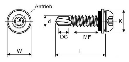 Fassadenschrauben Edelstahl Zulassung