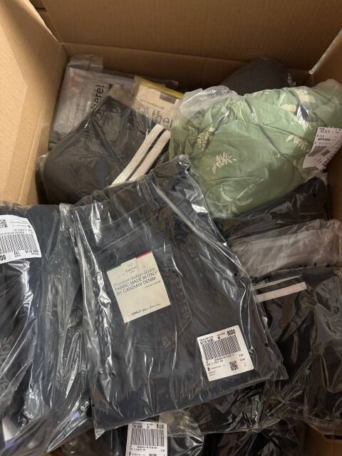 365 € Lot Nr.126 – 55 Stk Markenbekleidung Damen & Herren Mix, Retailwert 3810 €, Top-Marken wie Nike, Adidas, Tommy Hilfiger, Levi’s