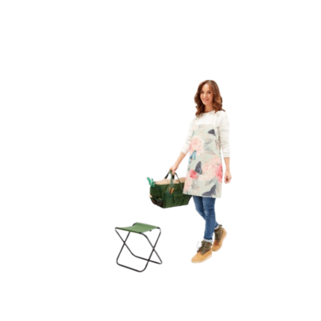 Multifunktionshocker Gartenhocker Klappbar Gartenstuhl Sitzhocker Falthocker Gartensitz Gartenhelfer Campinghocker Restposten