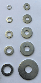 Schrauben und Scheiben verzinkt 1,00 € pro Kilo