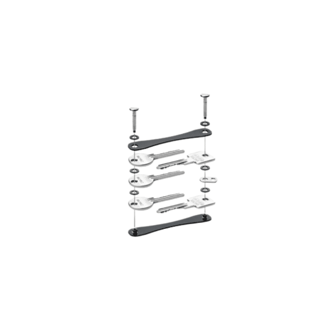 Schlüssel Organizer Key Holder Organizer Taschen Schlüsselmanager Aufbewahrung Ordnungssystem Restposten