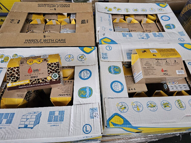 33 Paletten Grillanzünder aus Bienenwachs , Made in Germany