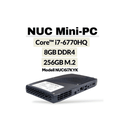 Intel NUC NUC6i7KYK Core i7-6770HQ / 256GB SSD / 8GB RAM