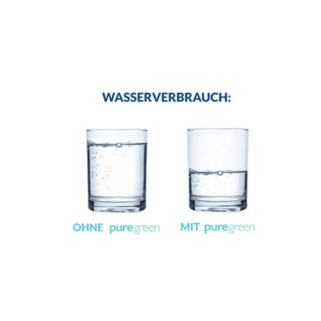 Puregreen Wassersparer Wasserhahn Einsatz Wassersparsystem Bad Küche Sparregler Sparaufsatz Restposten