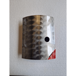 Red metal key cabinet / box Red Riding Hood