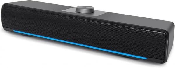 Stereo-Akustiklautsprecher – 3D-Sound, USB & 3,5mm (Überbestand, Neuware, Deutschland-Lager)