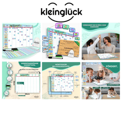 kleinglück Belohnungstafel Planer Magnettafel Montessori Kinder Erziehung Belohnungssystem Aufgabenplaner Lernmaterial Restposten