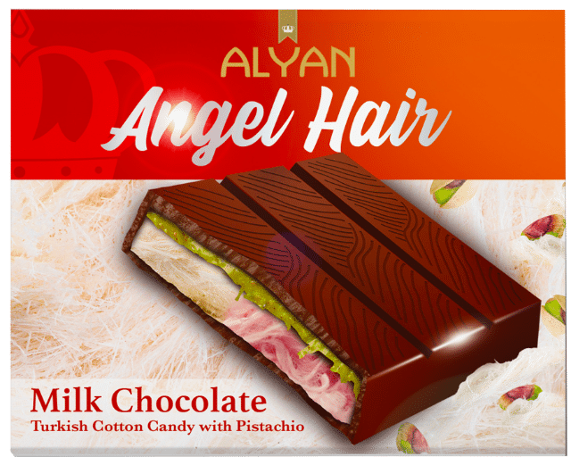 Alyan Angel Hair Milk Chocolate 80g 
