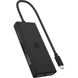 ICY BOX USB-C Dockingstation 9-in-1 - 4K, Power Delivery (Überbestand, Neuware)