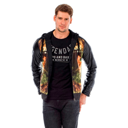 C44610 HERREN JACKE MIT AUFDRUCK