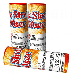 White strobe, 3 strobe fountain fireworks