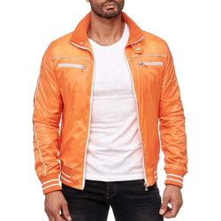C-7211 ORANGE HERREN JACKET