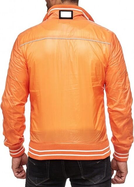 C-7211 ORANGE HERREN JACKET