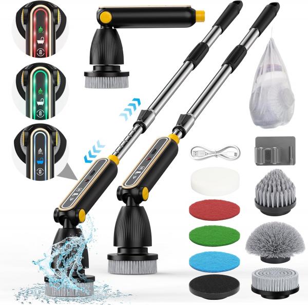 Elektrische Reinigungsbürste – kompakt & vielseitig (Überbestand, Neuware, Deutschland-Lager)