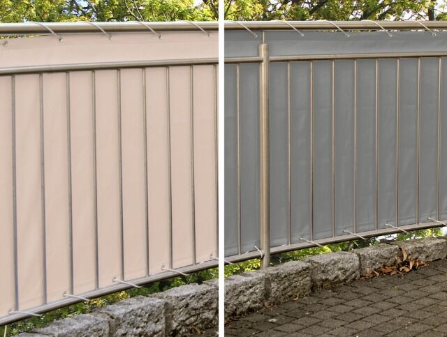 Balkonsichtschutz 600 x 90 cm