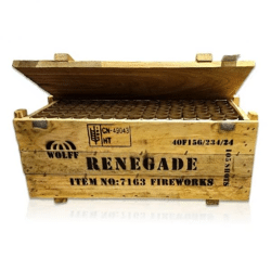 Renegade, 105-Schuss Verbundfeuerwerk