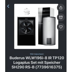 Wärmepumpe mit seat 