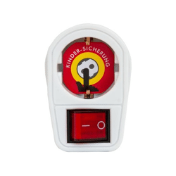 ARCAS 1-fach Zwischenstecker mit Schalter