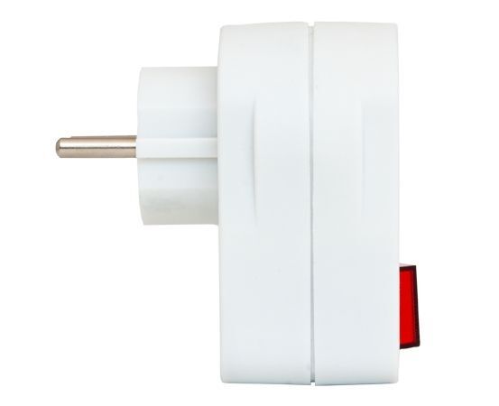 ARCAS 1-fach Zwischenstecker mit Schalter