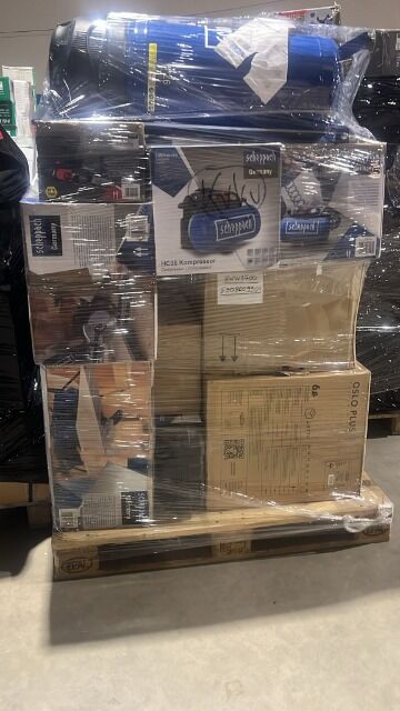 Scheppach power tool pallets - Returns