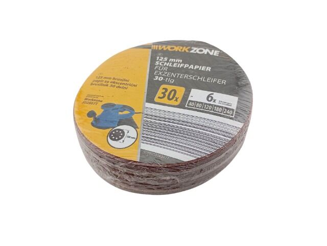 Schleifpapier KRAFT & Workzone – Mix Formate, 11.500+ Stück