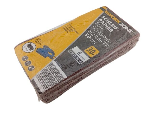 Schleifpapier KRAFT & Workzone – Mix Formate, 11.500+ Stück